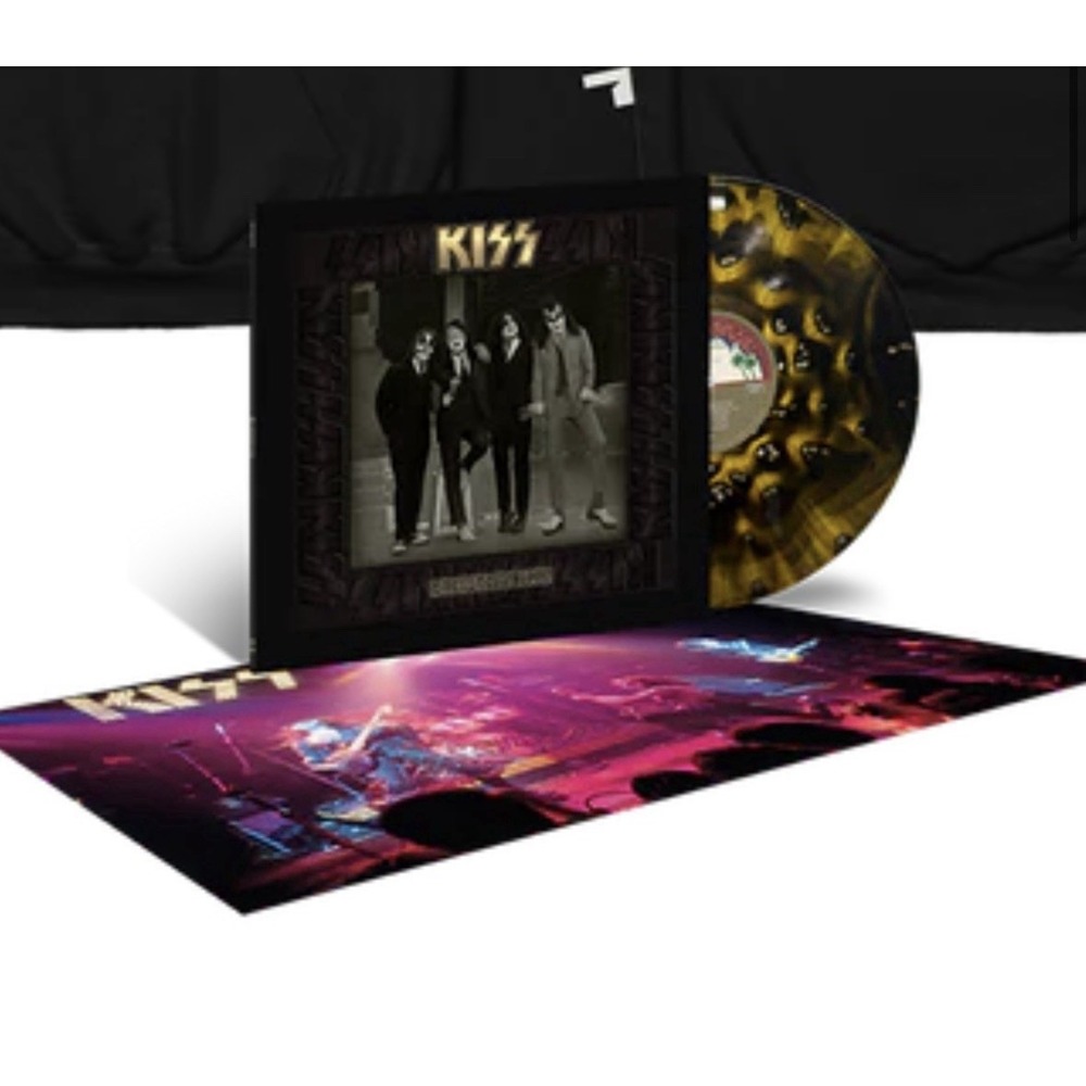 KISS Dressed To Kill 50th Anniversary Premium Edition Gold Vinyl LP LE 3000 - Picture 3 of 3